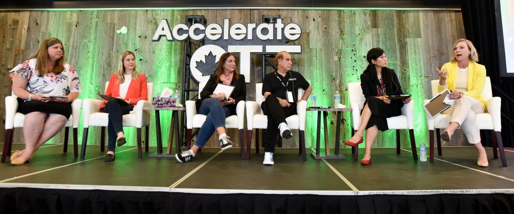Female Founders and Funders Panel at AccelerateOTT