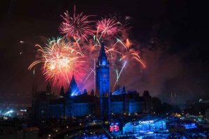 La fête du Canada sur la Colline du Parlement
