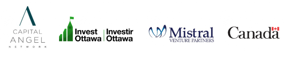 Capital Angel Network, Invest Ottawa, Mistral Ventures and FedDev Canada logos