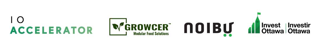 IO Accelerator Growcer Noibu and Invest Ottawa logos
