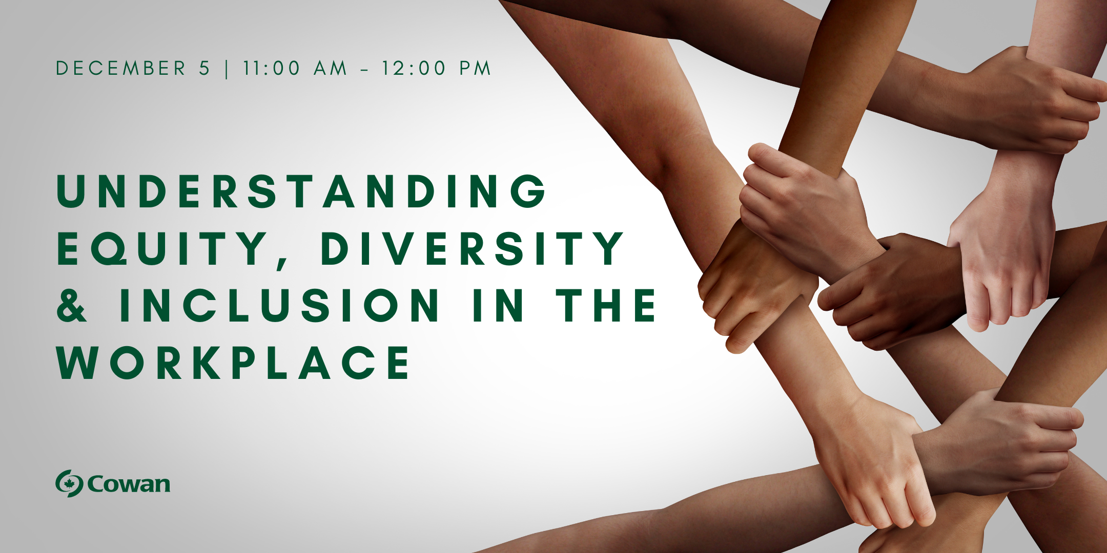 Understanding Equity, Diversity & Inclusion in the workplace (Virtual ...